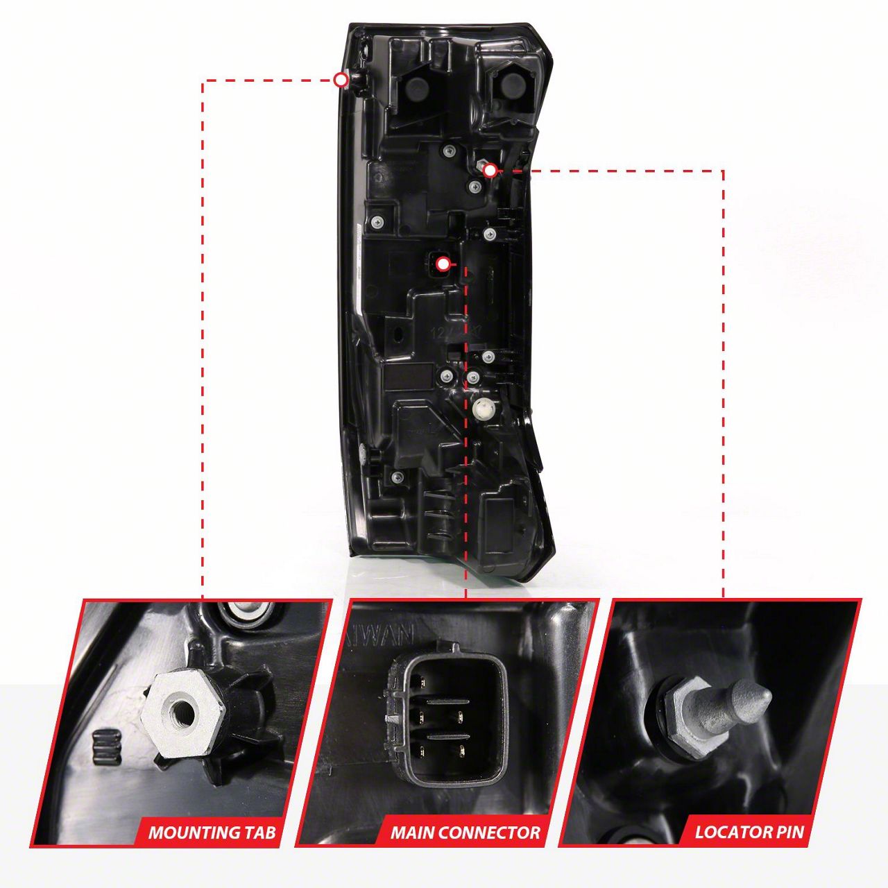 Anzo USA Tundra Full LED Tail Lights with Sequential Turn