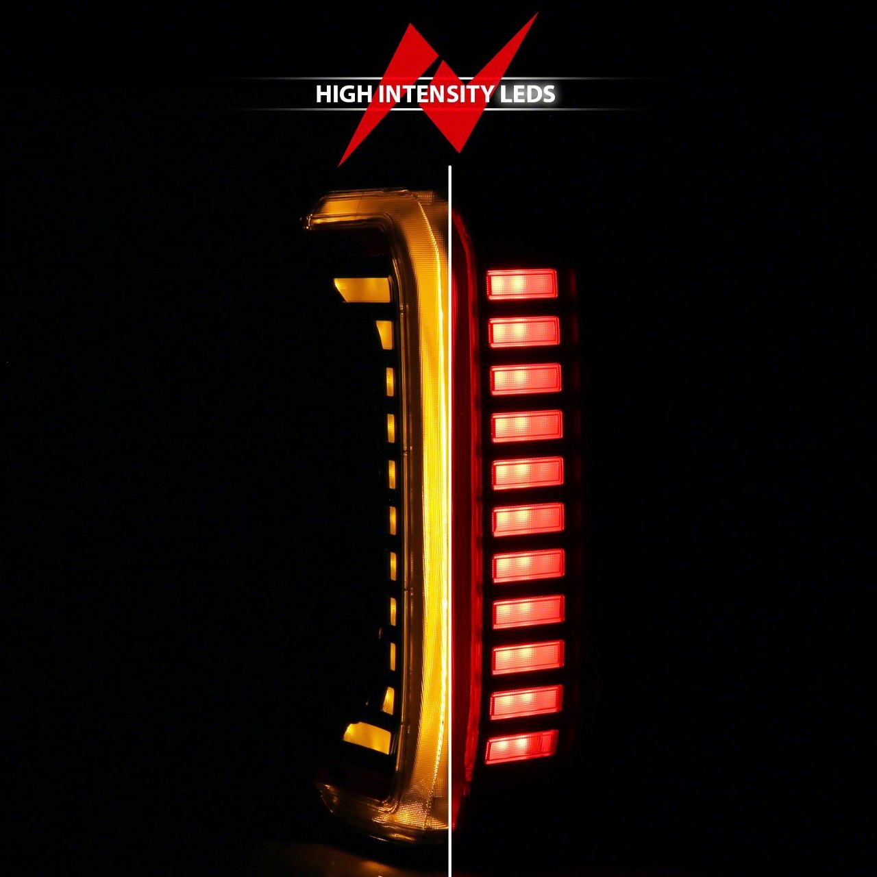 Anzo USA Tundra Full LED Tail Lights with Sequential Turn Signal