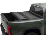 Hard Tri-Fold Low Profile Tonneau Cover; Black (22-26 Tundra)
