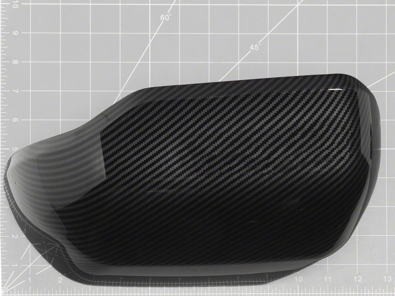 RedRock Tundra Mirror Covers; Carbon Appearance TU56728 (22-26