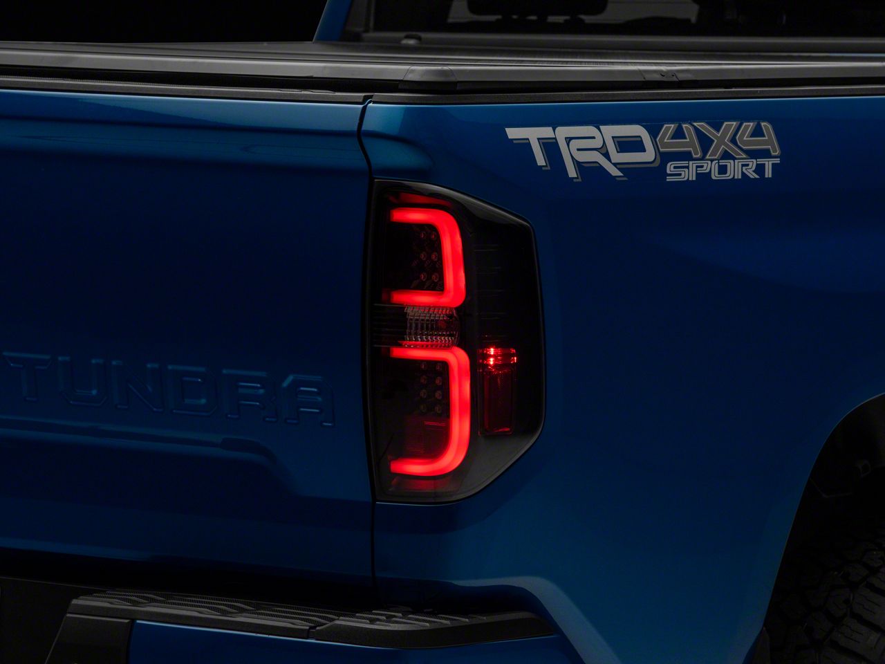 Tundra LED Tail Lights; Smoked (14-21 Tundra)