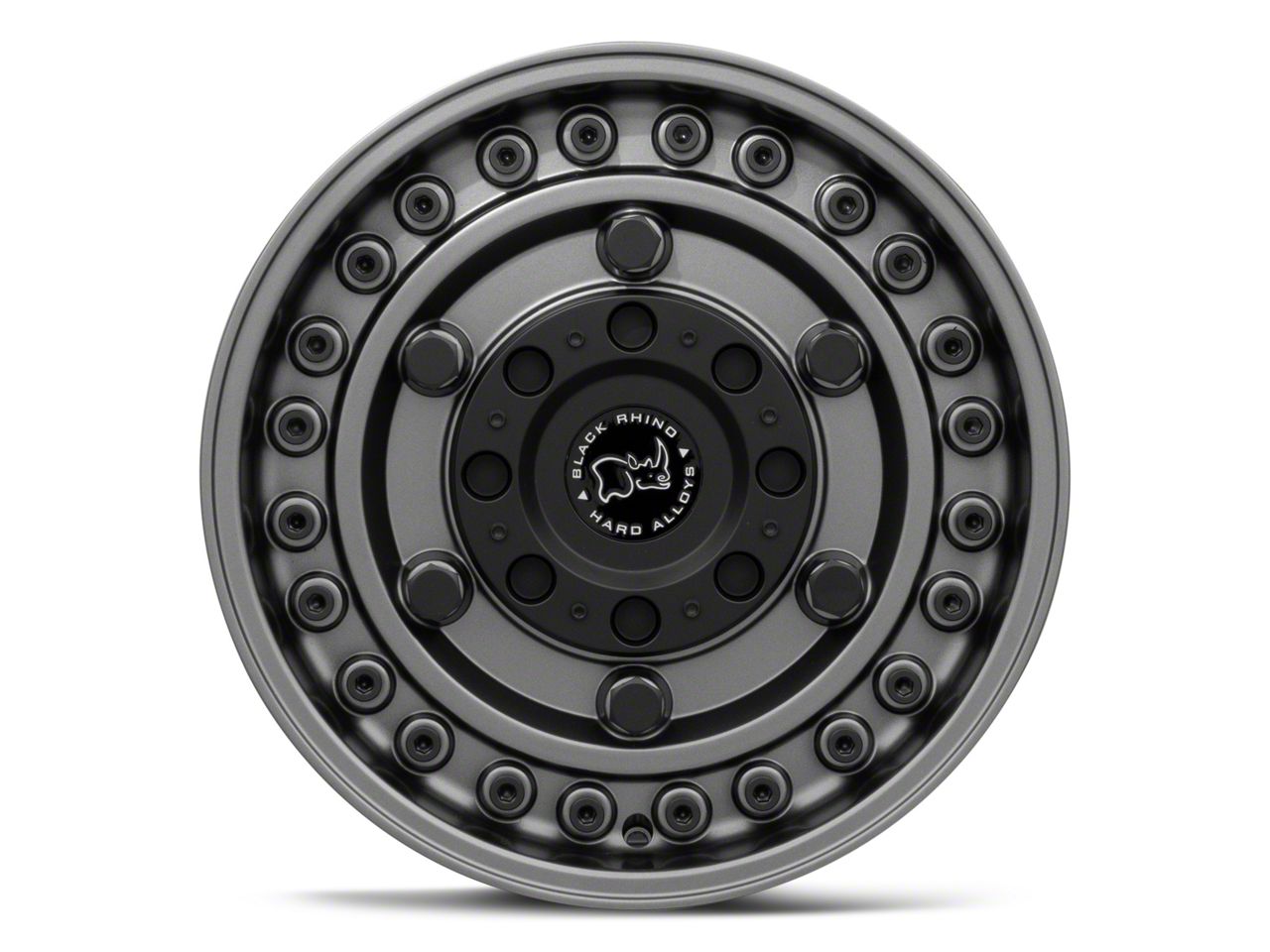 Black Rhino Tundra Armory Gunblack 5-Lug Wheel; 18x9.5; 6mm