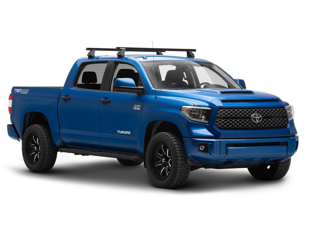 Rhino-Rack Tundra Heavy Duty 2500 2-Bar Roof Rack; Black