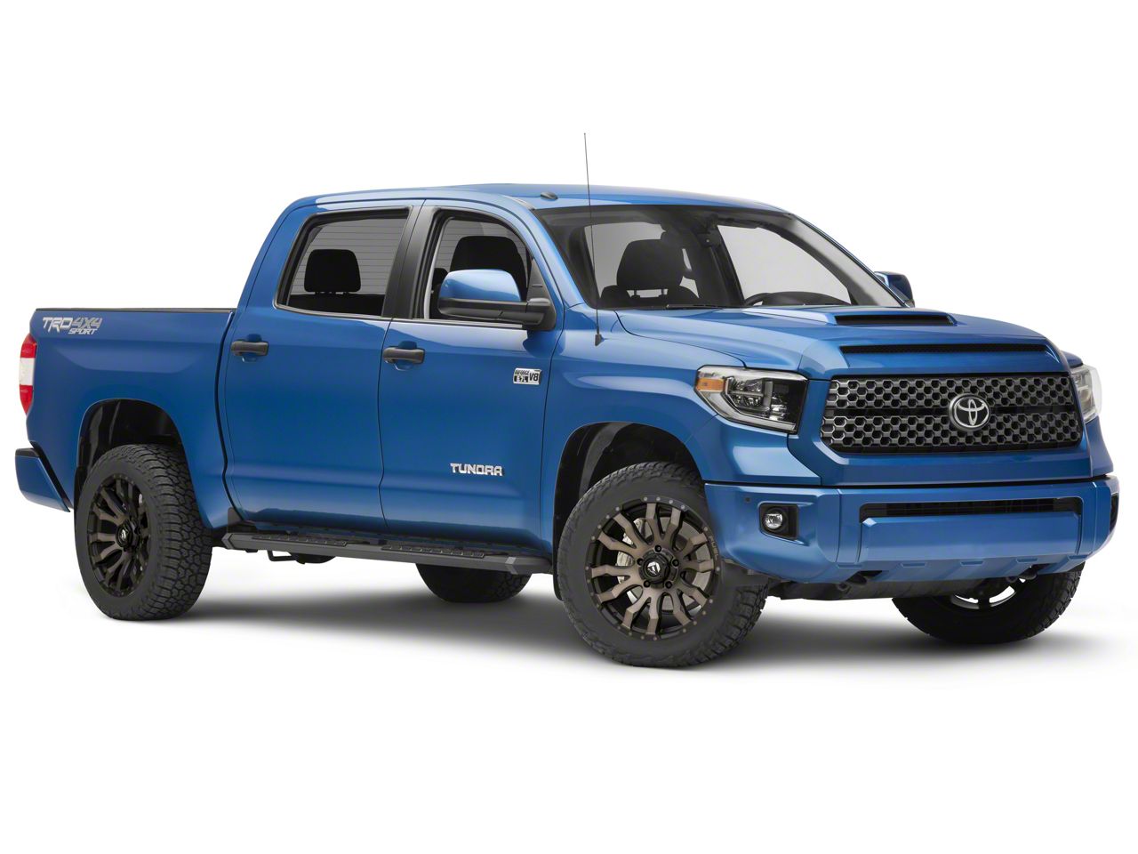 Fuel Wheels Tundra Blitz Matte Black Double Dark Tint 5-Lug