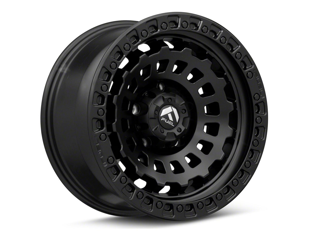 Fuel Wheels Tundra Zephyr Matte Black 5-Lug Wheel; 18x9; 1mm