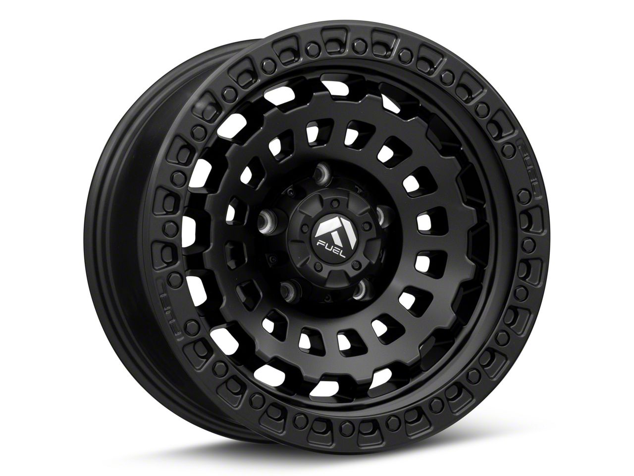 Fuel Wheels Tundra Zephyr Matte Black 5-Lug Wheel; 18x9; 1mm