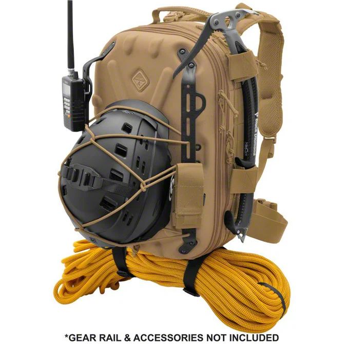 Hazard 4 Universal XT Pillbox Hardshell Backpack; Coyote BKP