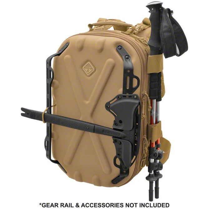 Hazard 4 Universal XT Pillbox Hardshell Backpack; Coyote BKP-PBX