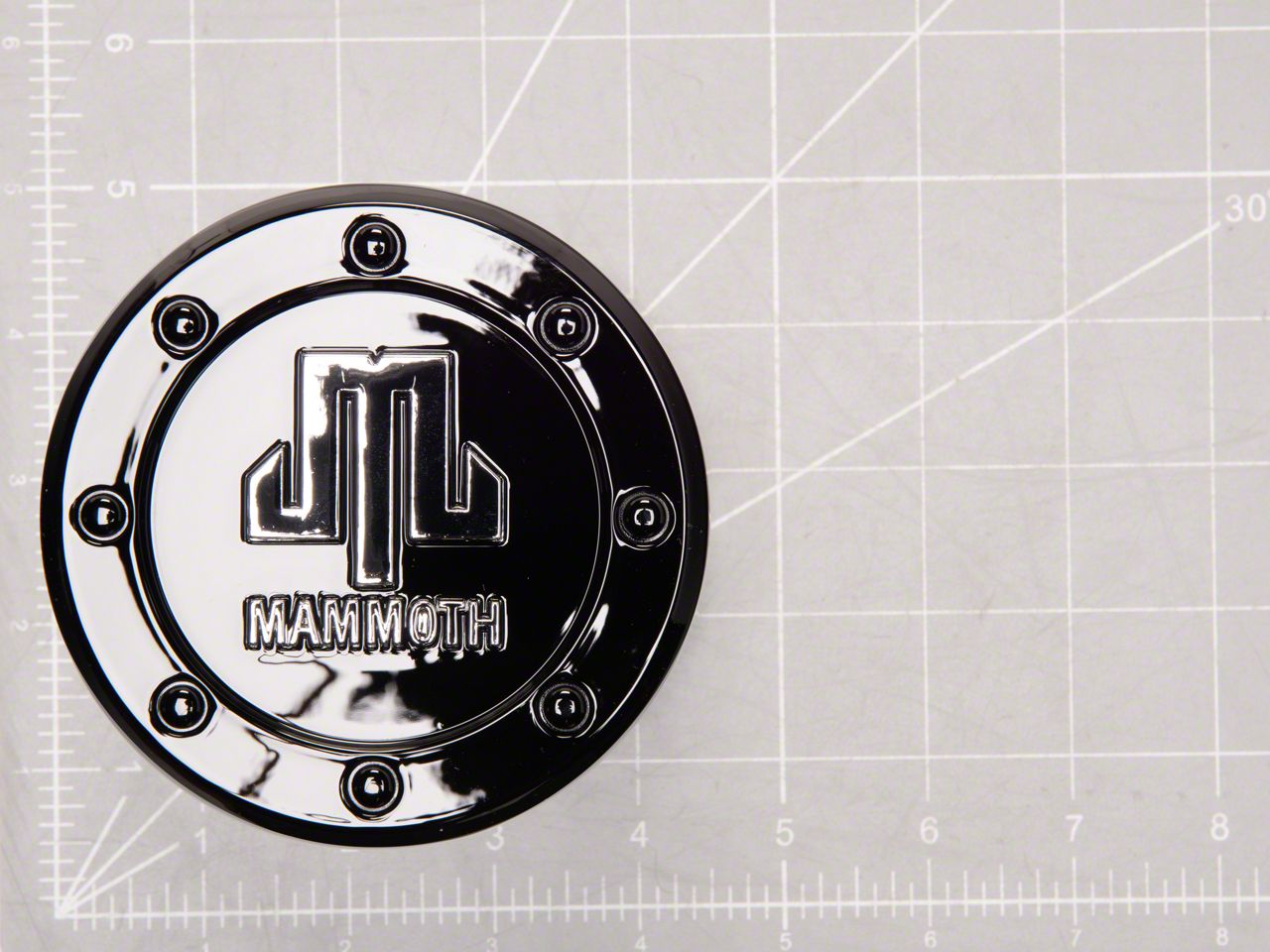Mammoth Universal XT Replacement Center Cap; Black U18840 (Fits