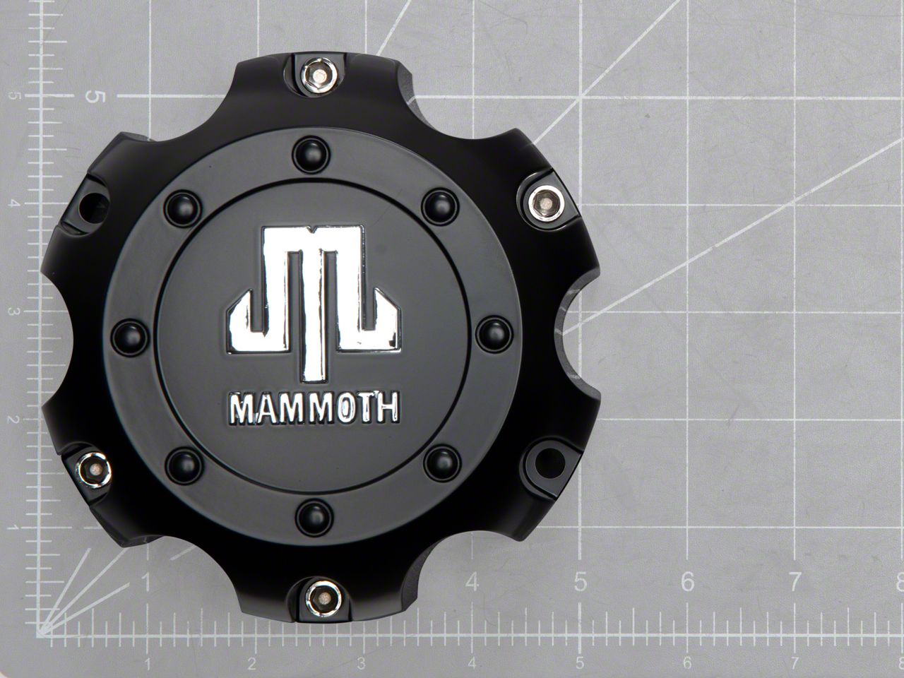 Mammoth Universal XT Replacement Center Cap; Matte Black U18853