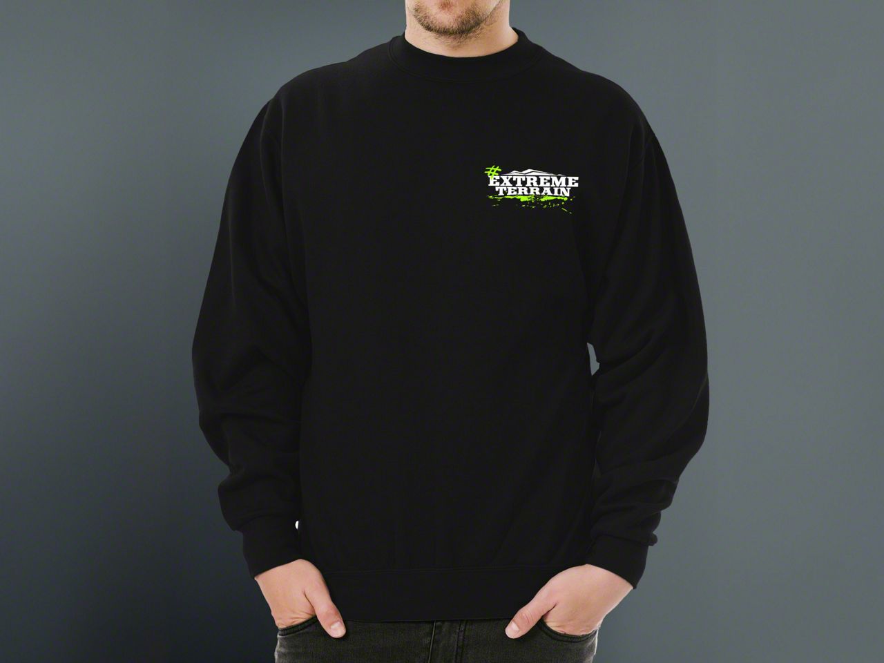 Universal XT XT FCR Crewneck Sweatshirt; Charcoal - Free Shipping