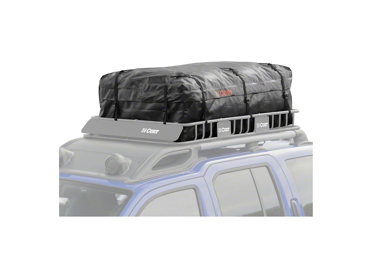 Jeep Wrangler Extended Roof Rack Cargo Bag 59 Inch x 34 Inch x 21 Inch