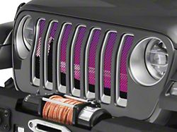 Under The Sun Inserts Grille Insert; Endless Summer Purple Light House (18-23 Jeep Wrangler JL w/o TrailCam; 24-25 Jeep Wrangler JL Sport)