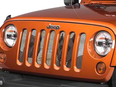 Under The Sun Inserts Grille Insert; Pit Bull (07-18 Jeep Wrangler JK)