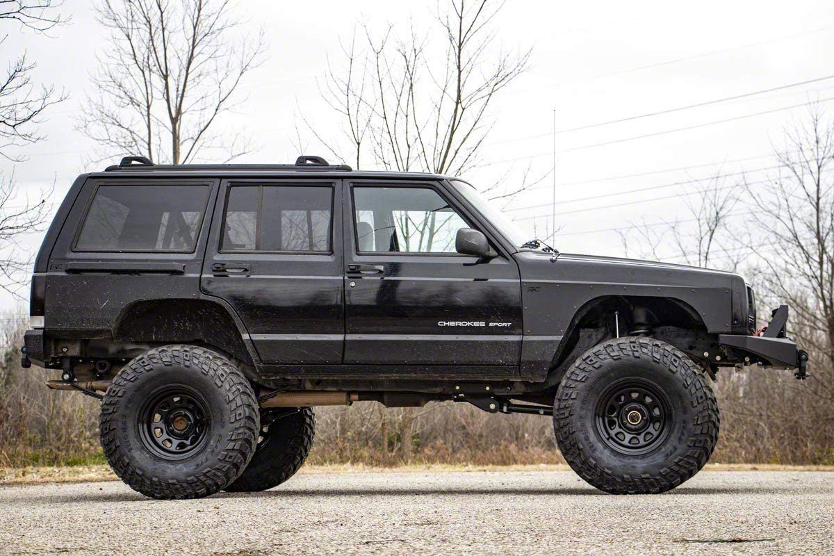 Rough Country Suspension Jeep Cherokee Lower Door Armor