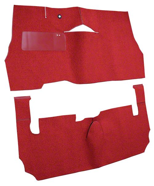 Jeep Cherokee Complete Cutpile Molded Carpet (84-96 Jeep Cherokee