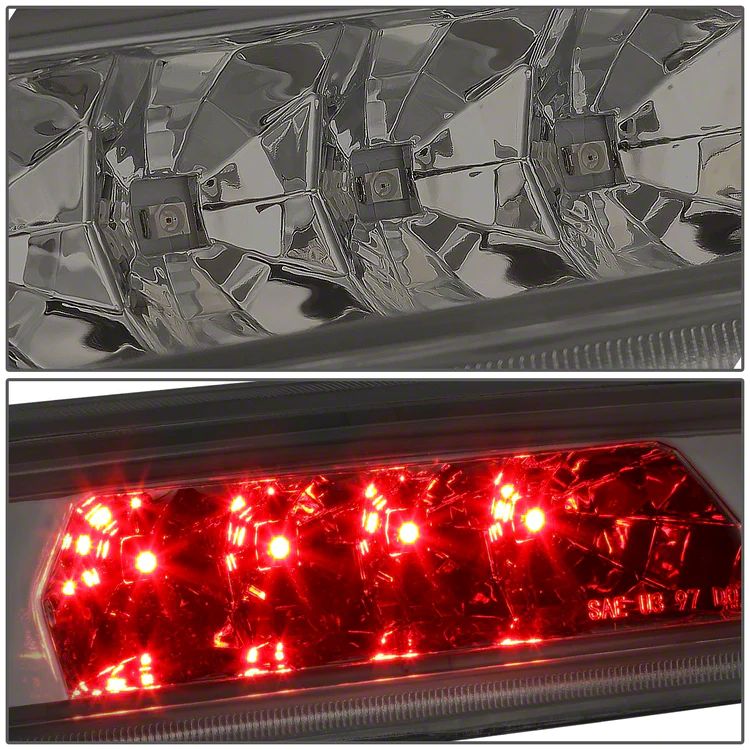 Derde remlicht achter MX5 NB NBFL blanco glas LED