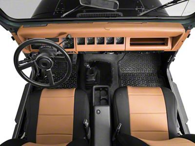 Jeep Cherokee Sport Steering Wheel; Leather (87-94 Jeep Cherokee