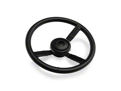Jeep Cherokee Sport Steering Wheel; Leather (87-94 Jeep Cherokee