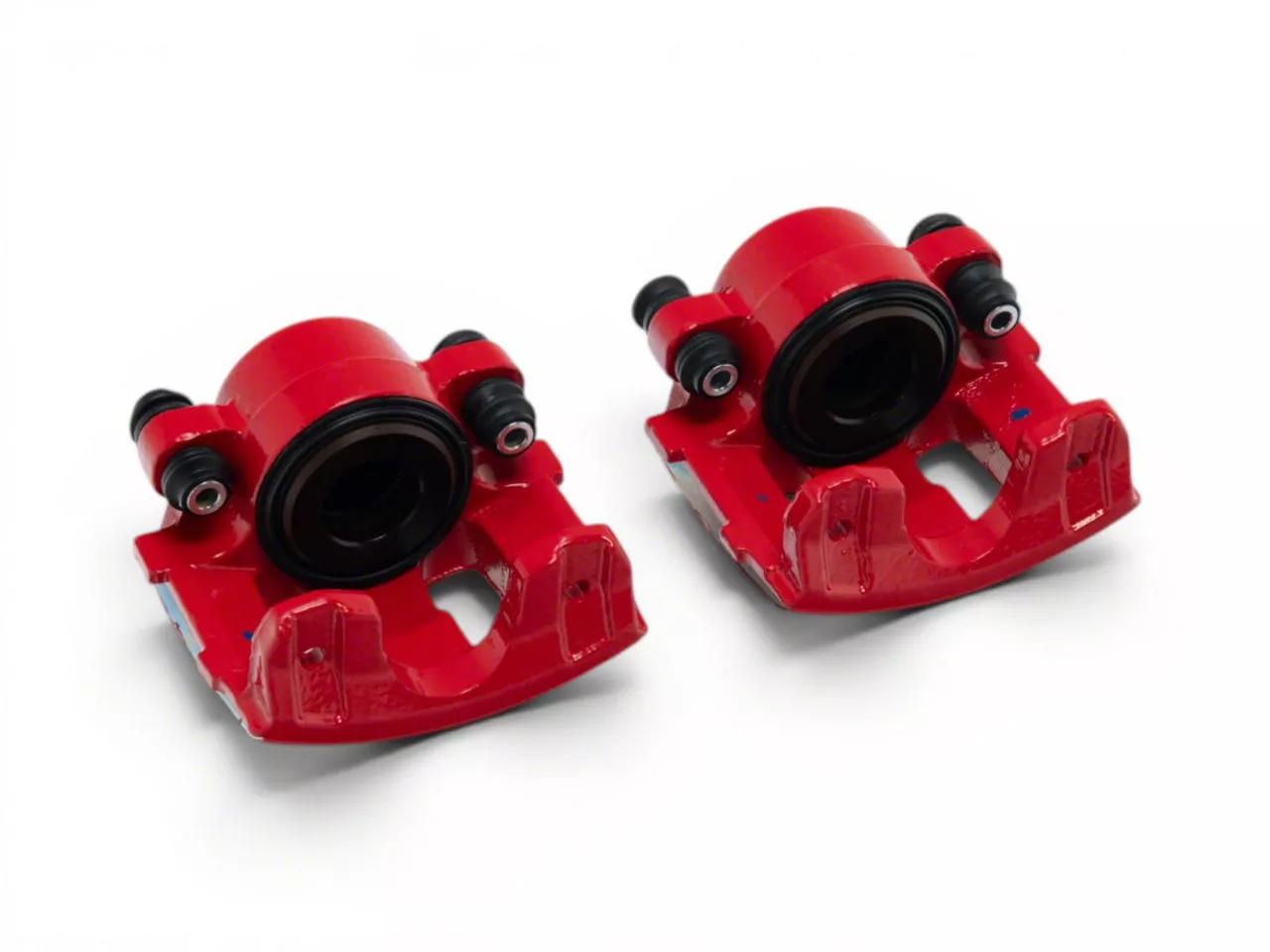 PowerStop Jeep Cherokee Performance Front Brake Calipers; Red