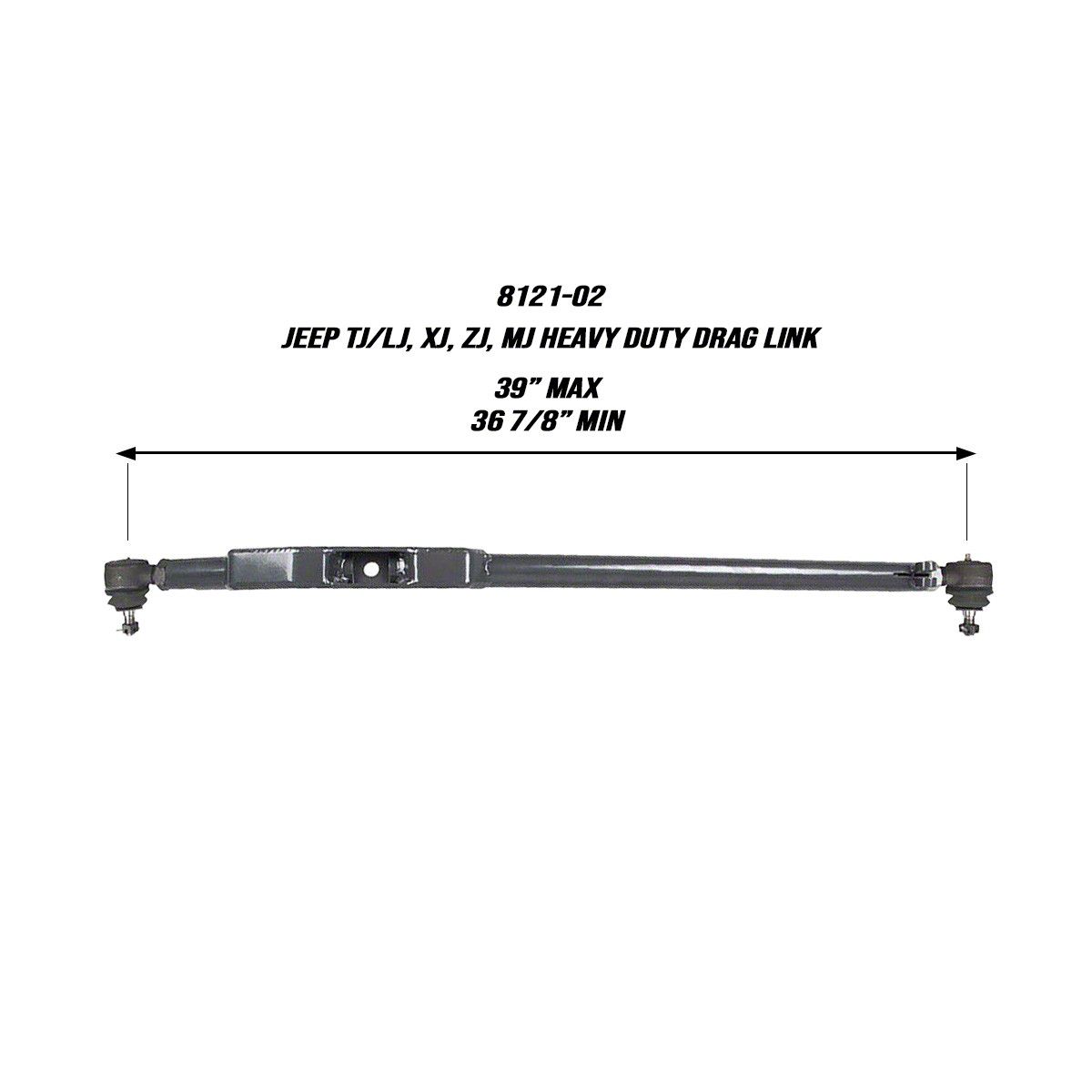 Steinjager Crossover Steering Kit; Sinbad Purple (84-01 Jeep Cherokee XJ