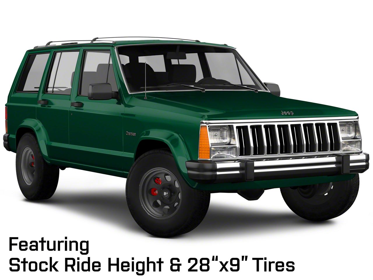 Pro Comp Wheels Jeep Cherokee 69 Series Vintage Flat Black Wheel