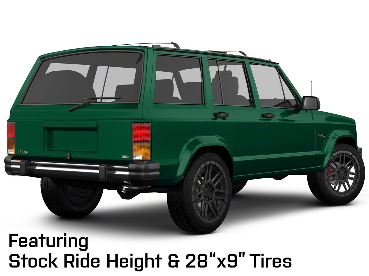 Black Rhino Jeep Cherokee Arches Matte Black Wheel; 20x9.5