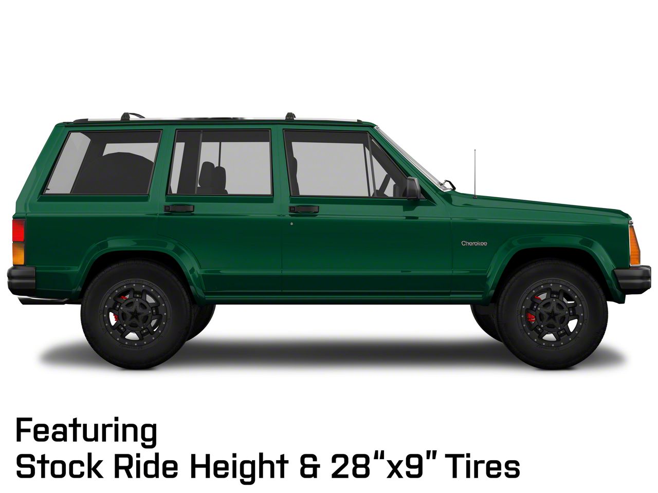 XD Jeep Cherokee Rockstar III Matte Black Wheel; 17x9; -12mm