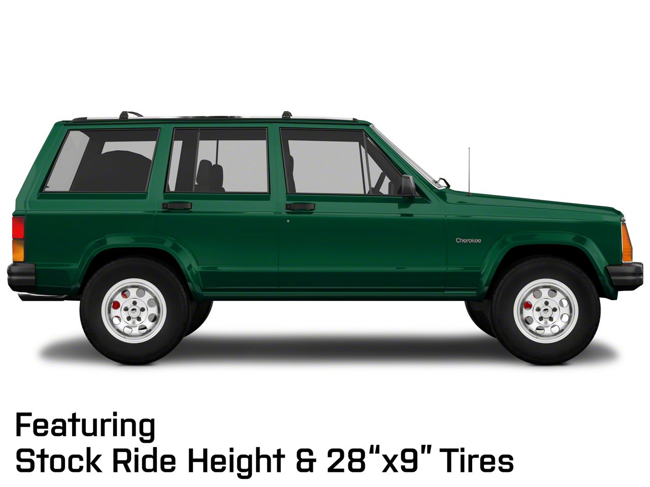 Pro Comp Wheels Jeep Cherokee Series 1069 Polished Wheel