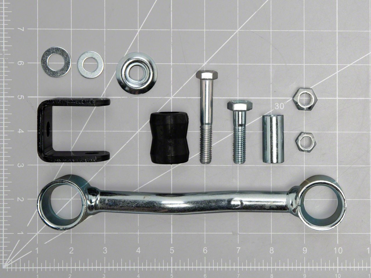 Zone Offroad Jeep Cherokee Front Sway Bar Link for 0 to 2-Inch