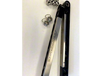 AAD Performance Rear Lower Control Arms; Black (21-25 Bronco)