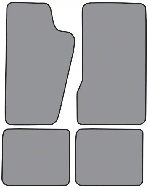 ACC Jeep Cherokee Complete Cutpile Die Cut Carpet Front and Rear Floor