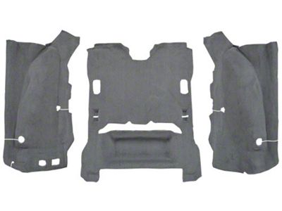ACC Cargo Area Cutpile Molded Carpet (07-10 Jeep Wrangler JK 2-Door)