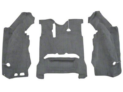ACC Cargo Area Cutpile Molded Carpet (07-10 Jeep Wrangler JK 4-Door)