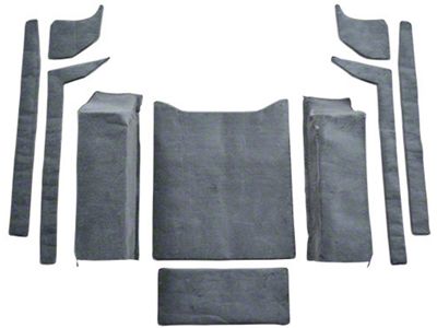 ACC Cargo Area Cutpile Molded Carpet (76-86 Jeep CJ7)