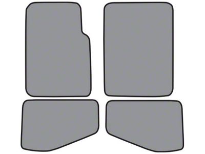 ACC Complete Cutpile Die Cut Carpet Front and Rear Floor Mats (04-06 Jeep Wrangler TJ Unlimited)