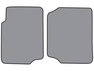 Cutpile Die Cut Carpet Front Floor Mats (76-86 Jeep CJ7)