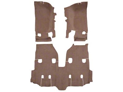 ACC Passenger Area Cutpile Molded Carpet (11-18 Jeep Wrangler JK 4-Door)