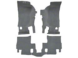 Passenger Area Cutpile Molded Carpet (07-10 Jeep Wrangler JK 2-Door)