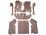 Complete Cutpile Molded Carpet (97-02 Jeep Wrangler TJ w/ Short Center Console & Rocker Panels)