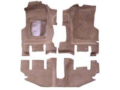 ACC Passenger Area Cutpile Molded Carpet (97-06 Jeep Wrangler TJ w/ Long Center Console, Excluding Unlimited)
