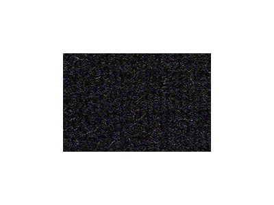 ACC Complete Cutpile Pattern Carpet Front and Rear Floor Mats; Black (16-21 Tacoma Double Cab)