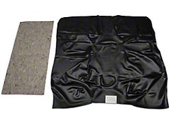 Vinyl Flooring Passenger Area; Black (04-06 Jeep Wrangler TJ Unlimited)