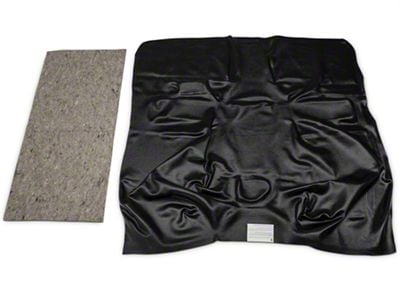 Vinyl Flooring Passenger Area; Black (04-06 Jeep Wrangler TJ Unlimited)