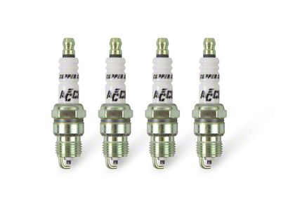Accel HP Copper Shorty Spark Plugs (84-86 2.8L Jeep Cherokee XJ)