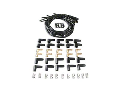 Accel Spark Plug Wire Set; 8mm; Black (76-81 5.0L Jeep CJ7)