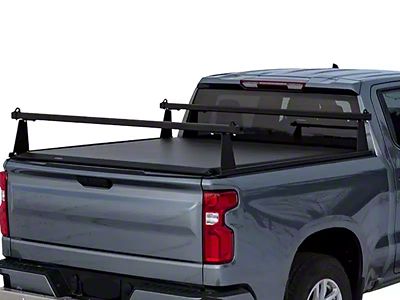 ADARAC Aluminum M-Series Bed Rack; Matte Black (05-15 Tacoma w/ 5-Foot Bed)