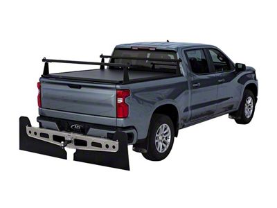 ADARAC Aluminum M-Series Bed Rack; Matte Black (16-23 Tacoma w/ 6-Foot Bed)