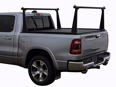 ADARAC Aluminum Pro Series Bed Rack; Matte Black (07-21 Tundra w/ 5-1/2-Foot Bed)