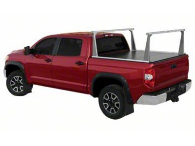 ADARAC Aluminum Pro Series Bed Rack; Silver (07-21 Tundra w/ 5-1/2-Foot Bed)